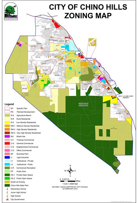 city of chino zoning map